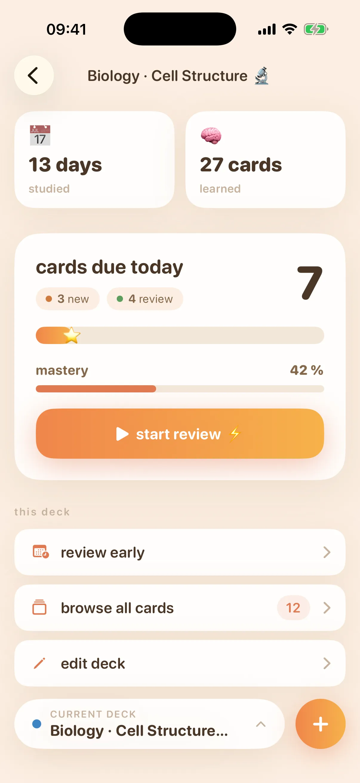 Mnemoose deck screen